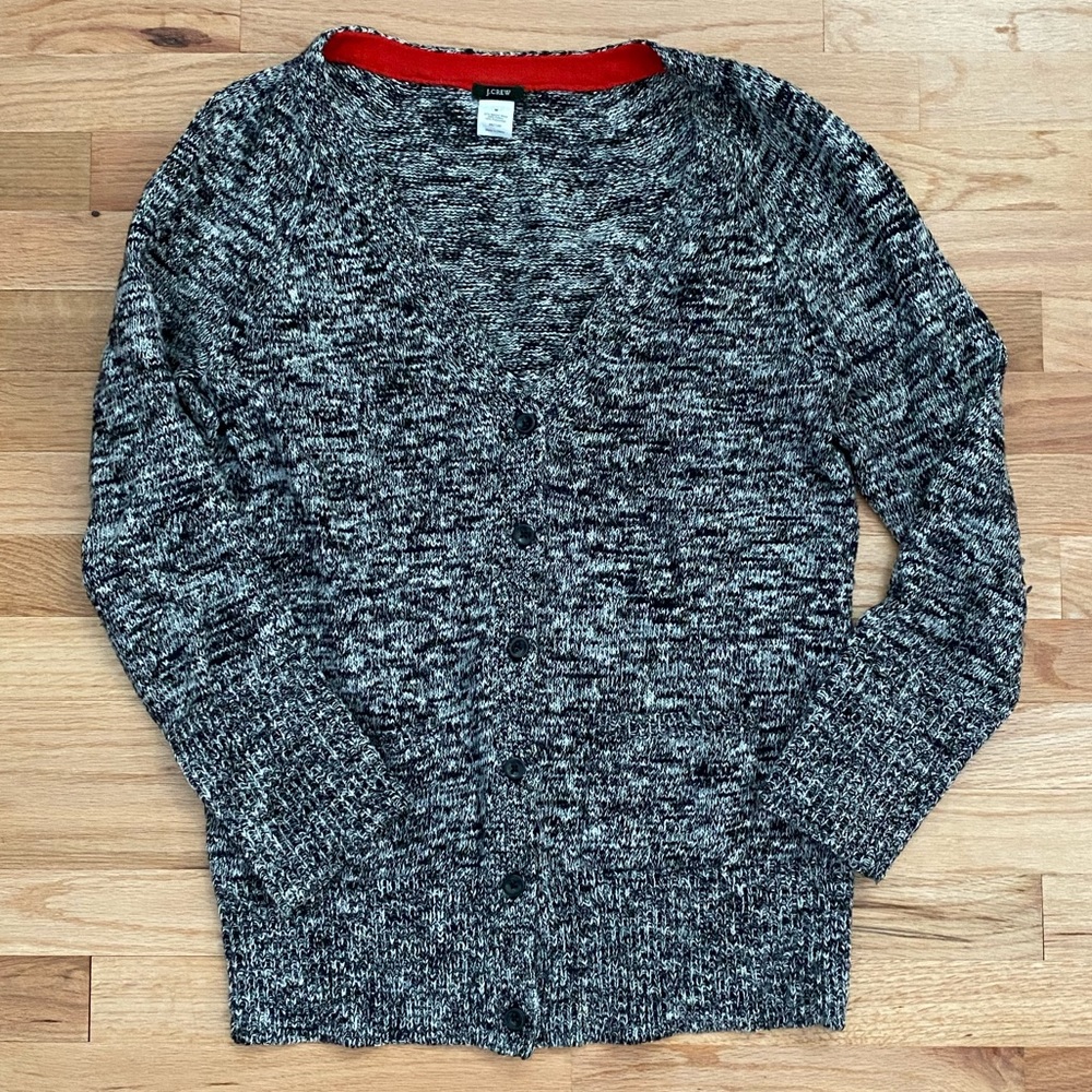 Like New J.Crew Marled Sweater Cardigan